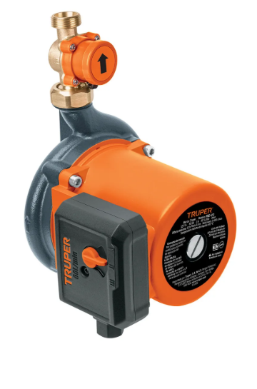 Bomba Presurizadora Truper Pre-1/3 1/3 Hp Con Flujo De 60 L/min, Ideal Para 2 Servicios. Compacta, Silenciosa Y Fácil De Instalar