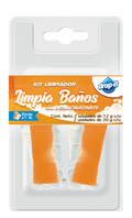 Kit Limpia Baños con Desincrustante Drop It – 4 Bolsitas de 18 g