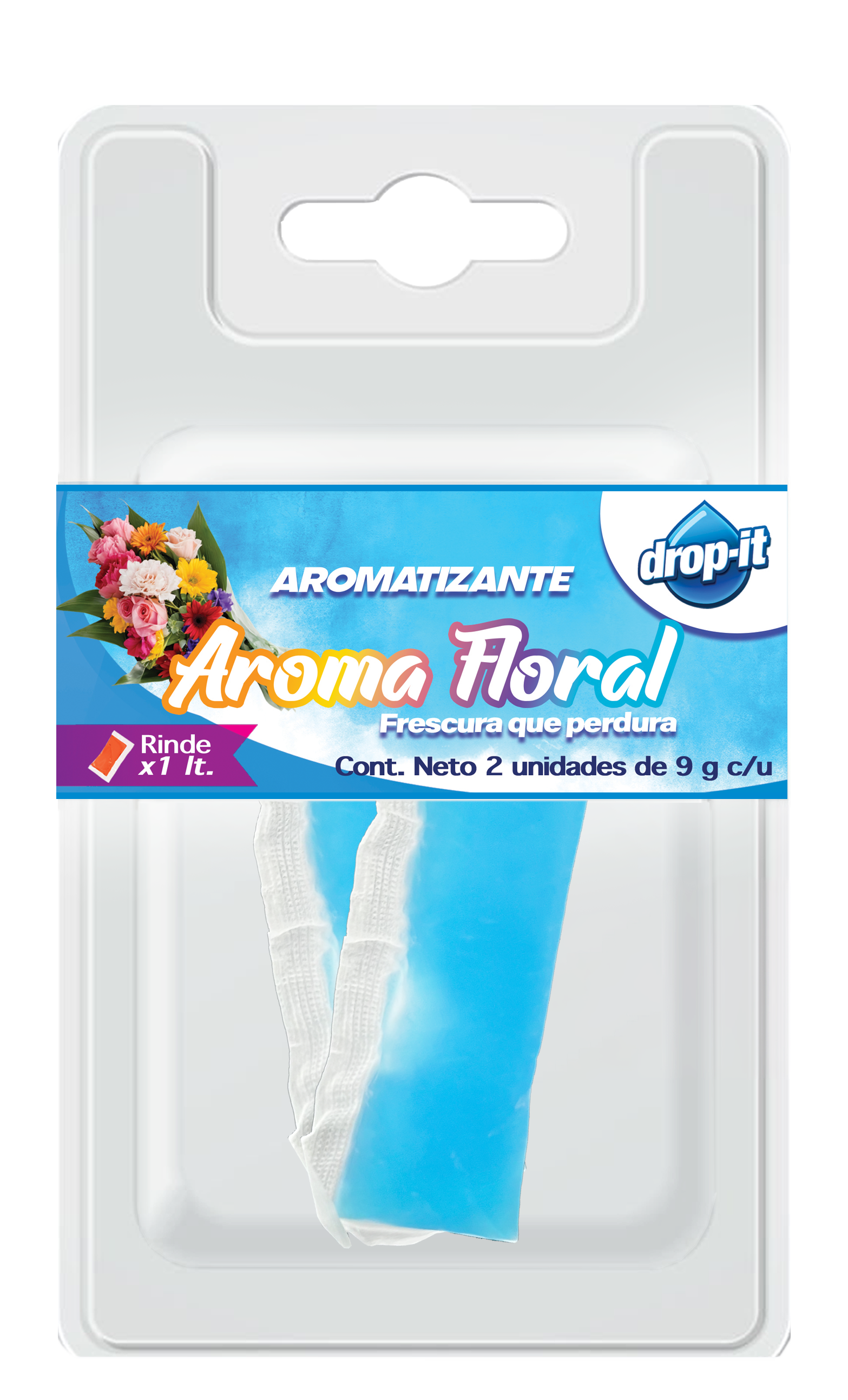 Aromatizante Floral Drop It – Blister con 2 Bolsitas de 9 g