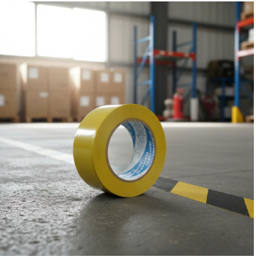 Cinta Adhesiva Delimitadora Amarilla 48 Mm X 33 Mts 6 Pack