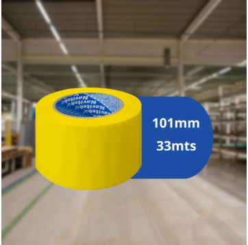 Cinta Adhesiva Delimitadora Amarilla 96 Mm X 33 Mts 6 Pack