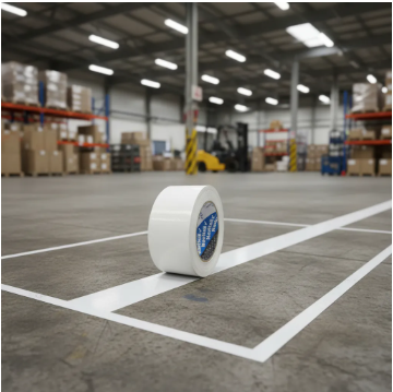 Cinta Adhesiva Delimitadora Blanca 48 Mm X 33 Mts 6 Pack