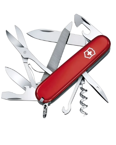 Navaja Multiherramienta Victorinox Mountaineer 1.3743 Roja Con 18 Funciones