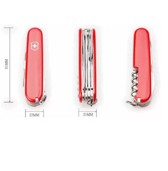 Navaja Multiherramienta Victorinox Mountaineer 1.3743 Roja Con 18 Funciones