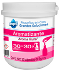 AROMATIZANTE FRUTAL CUBETA CON 30PZ DROP IT