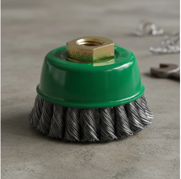 Cepillo Tipo Copa Trenzado De 75 X 0.508 X Mr Mm