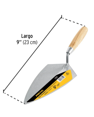 Cuchara Albañil, Tipo Filadelfia, 9'' Pretul 21053
