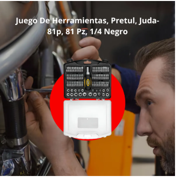 JUEGO DE DADOS, 81 PIEZAS, PRETUL