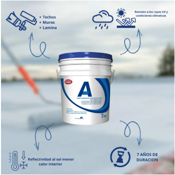 Fester Impermeabilizante Acrílico Blanco 7 Años 19lts