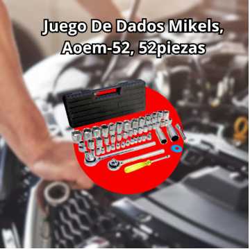 Juego De Dados Mikels, Aoem-52, 52piezas