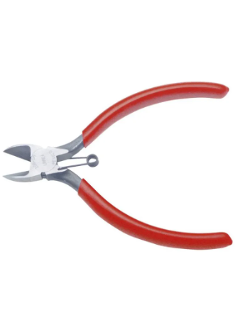 Pinza Resorte 5-13/32 Corte Diagonal Urrea Rojo