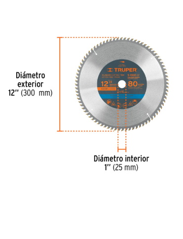 Sierra Circular Truper, 12684, Para Madera Plateado Na
