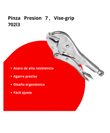Pinza Presion 7 , Vise-grip 702l3
